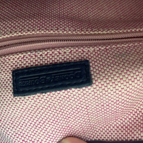 Dooney & Bourke Annalisa Lock Sac Shoulder Bag Smokey Blue Hobo Purse! - Picture 7 of 9